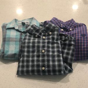 Boys button down shirt lot. Size 6